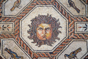 Medusa mosaic, 2nd century AD,Palencia, Spain