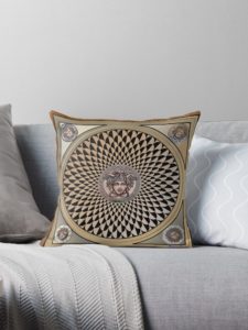 Christmas Stuffer - Medusa mosaics pillow