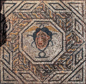 Medusa head - House of Dyonisos , Volubilis