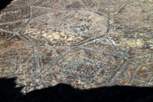 Volubilis, worn out mosaic