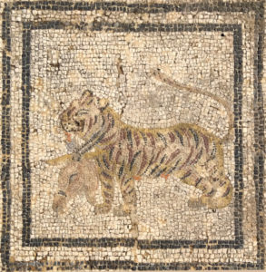 Tiger from the Big cats mosaic
