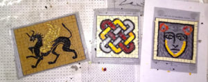 mosaic monaudieres sides , work in Progress.