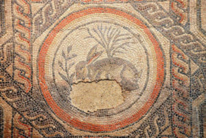 Corinium Hare mosaic