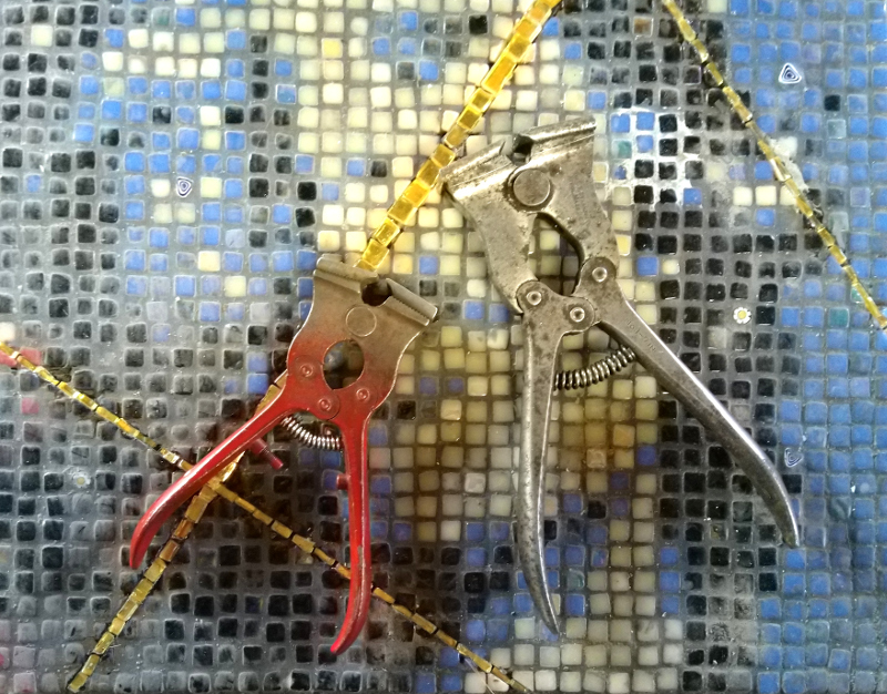 Mosaic Nippers, Cutters, Tools