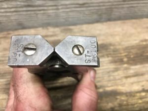 Starrett nippers witth triangular cutting edges