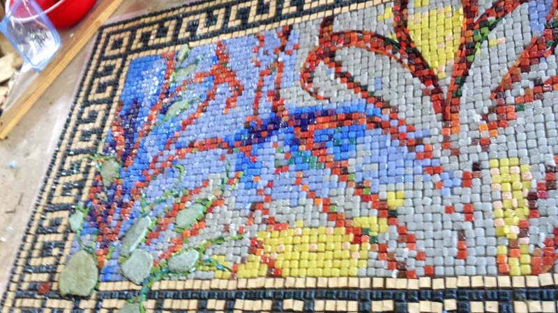 Carola QUInta mosaic, work in Progress