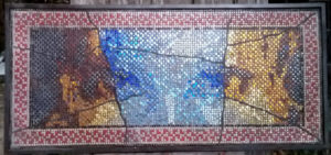 Mosaique des yeux de Livia, terminee