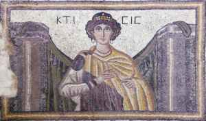 Early BYzantinemosaic, Ktisis, URFA, Turkey