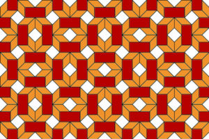 Roman mosaic pattern #04, Acholla.