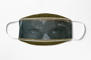 Yezidi 27 mosaic portrait facemask