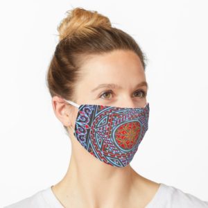 Wemberham mosaic face mask