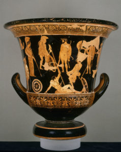 Attic Red-Figure Calyx Krater known as the "Niobid Krater" Department of Greek, Etruscan, and Roman Antiquities: Classical Greek Art (5th-4th centuries BC) 