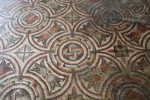 later style of the Quitaine school of mosaics