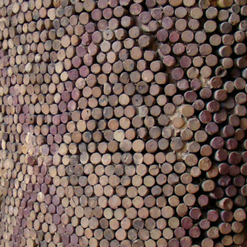 Close up of cone mosaic_Uruk, Mesopotamia