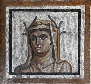 Mosaic of Bacchus_Lyon_Detail: WInter