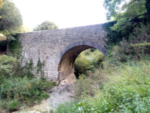 I drove atop the ROman Bridge of Lurs during my October 2021 mosaic trip