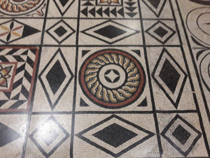 the 5th medaillonof the great lugdunum mosaic