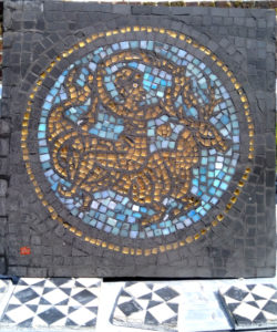 Catacomb Venus mopsaic- mosaicblues work in process