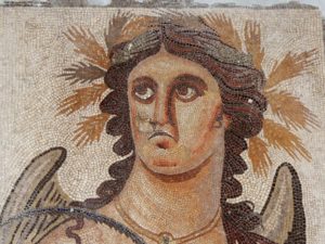 mosaic portrait of Summer from Zliten in Libya