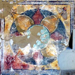 Original fresco at the Museum of Val d'oise