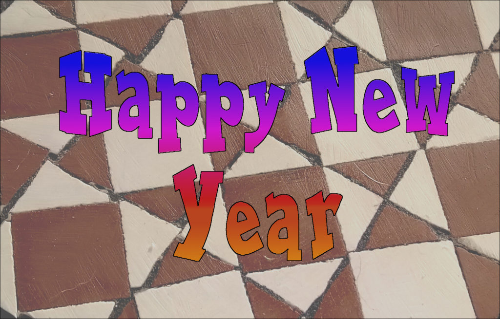 happy new year from mosaicblues
