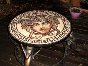 table de Medusa, de nuit.