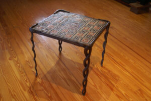 Leda & the swan table mosaic.